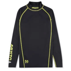 Musto Sunblock Long Sleeve Rash Guard - Black