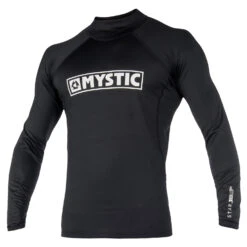 Mystic Junior Star Long Sleeve Rashvest - Black